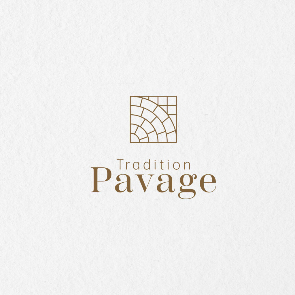 Logotype, tradition pavage